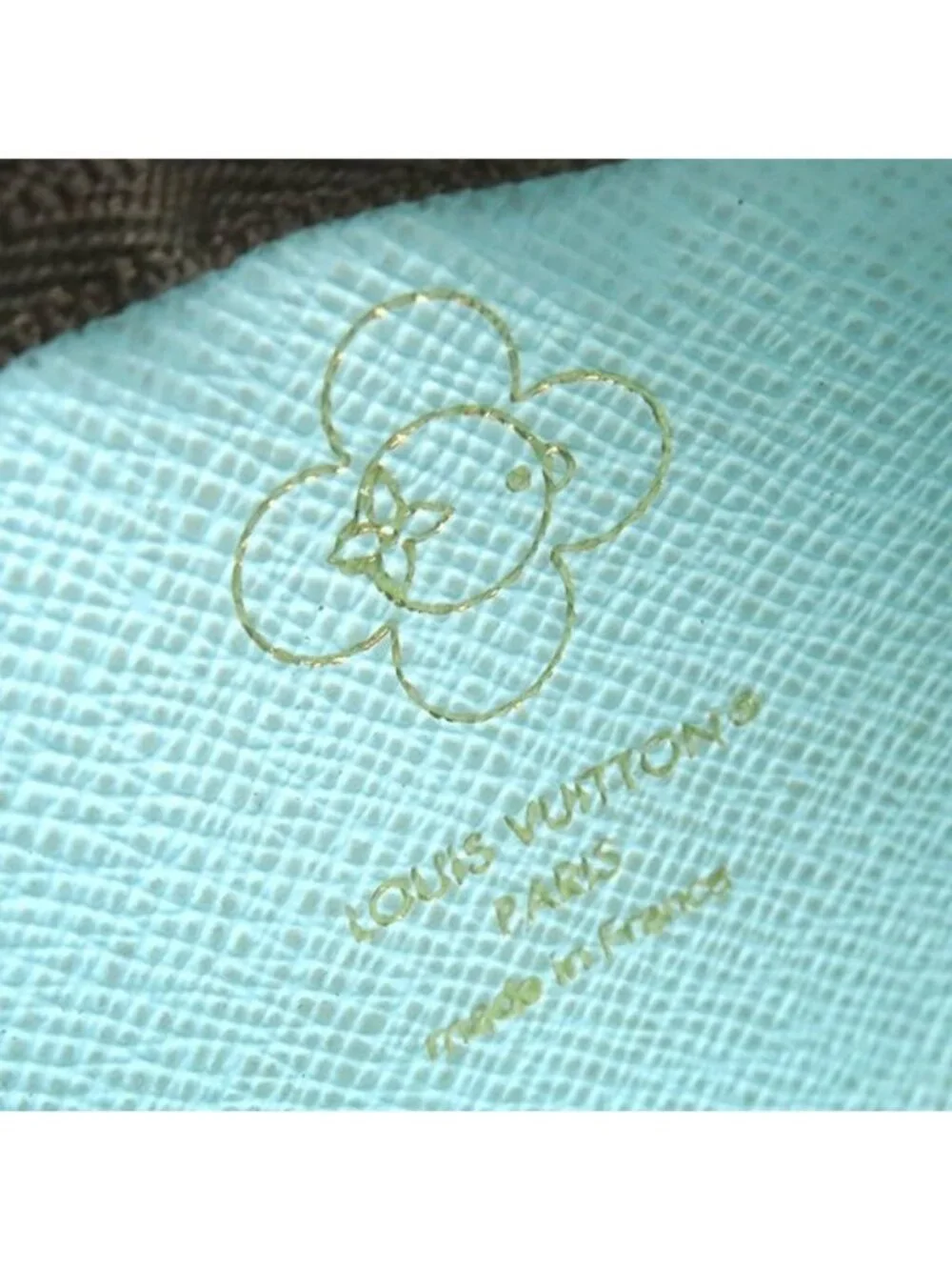 Louis Vuitton Coin Purse Pochette Cles Monogram Canvas Azur Frost Key